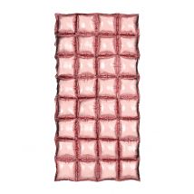 Ballonvorhang Rosa gold 110 x 55 cm - Thema: Geburtstag und Jubiläum - Rosa/Pink