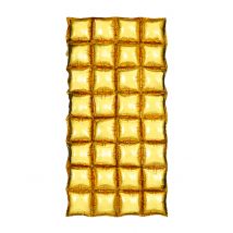 Ballonvorhang gold 110 x 55 cm - Thema: Geburtstag und Jubiläum - Gold