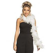 Deluxe Boa 180cm weiß - Thema: Fasching und Karneval - Weiß