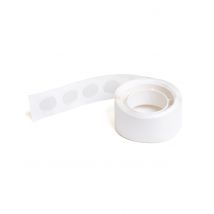 Klebepunkte für Ballons 100 Stück Deko - Thema: CSD - Weiß