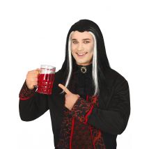 Blutiger Trick Bierkrug 400 ml Halloween - Thema: Halloween - Rot/Rotbraun