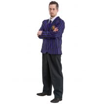 Wednesday Schuluniform Nevermore Kostüm für Herren Lila - Thema: Fasching und Karneval - Schwarz - Größe M