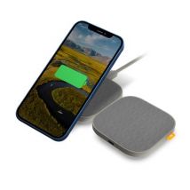 Xtorm Draadloze charger Duo - Wireless oplader tot 15W met ingebouwd magnetisch kliksysteem - donkergrijs