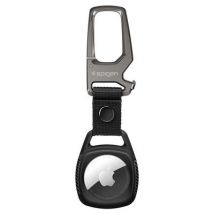 Spigen Hoesje geschikt voor Apple AirTag - Rugged Armor - Zwart