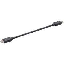 Xtorm USB-C naar Lightning Kabel - 15cm - Zwart