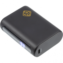 Mini Powerbank 10000 mah - 22.5W Snellaadfunctie - USB-C/USB-A Poort - Perfect voor festivals - Zwart