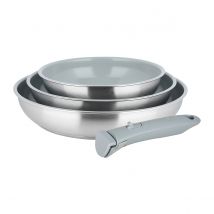 Set de 3 poêles amovible Arpege