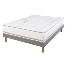 Sommier tapissier lattes recouvertes