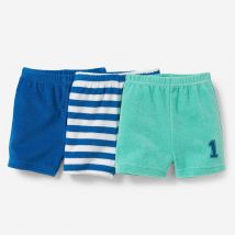 Set van 3 shorts in badstof