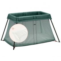 Reisbed light met hoeslaken