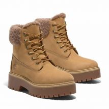 Timberland Botines forrados de piel con cordones Stone Street Mid. Talla 37. Color
