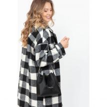 Kleine handtas in leer Pur & Element