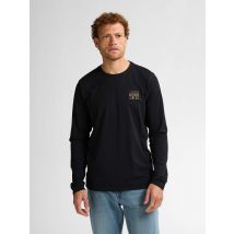 T-shirt met lange mouwen, logo op de borst