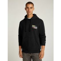 Hoodie met logo achteraan