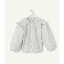 Gestreepte blouse met lange mouwen