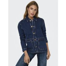 Vest in jeans, worker stijl