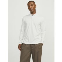 Rechte polo met lange mouwen