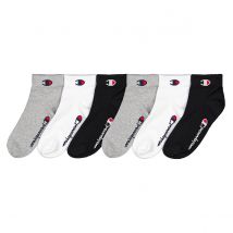 Lot de 6 paires de chaussettes basses unies