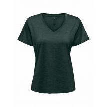 T-shirt voor sport Core Life korte mouwen en V-hals