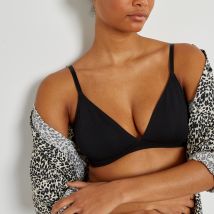 Sujetador triángulo de algodón liso Cottone. Talla 80A. Color