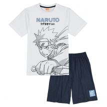 Naruto Shippuden Pijama con short Naruto. Talla XXXS. Color