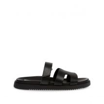 Steve Madden Sandalias planas de piel Missile. Talla 40. Color