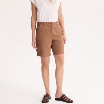 Chino shorts, stretch katoen