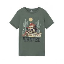Name It T-shirt A Maniche Corte Verde Bambino Taglie 13/14 anni - 153/156 cm
