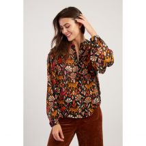 Derhy Blusa Fancy Nero Donna Taglie L