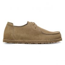 Birkenstock Scarpe Derby In Pelle Scamosciata Utti Lace Marrone Uomo Taglie 41