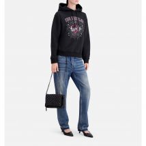 The Kooples Borsa Pochette In Pelle Metallizzata Héritage Medium