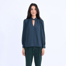 MOLLY BRACKEN Blusa Collo Lavallière Da Annodare Davanti O Dietro