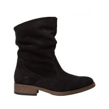 Tamaris Stivali In Pelle Media Altezza Nero Donna Taglie 40