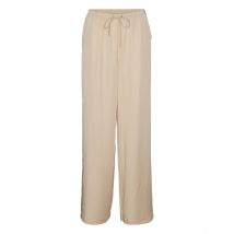 Vero Moda Pantaloni Larghi, Vita Alta Beige Donna Taglie L
