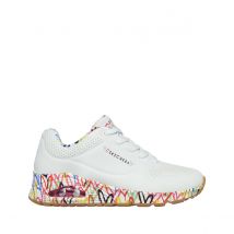 Skechers Sneakers Uno - Loving Love Bianco Donna Taglie 39