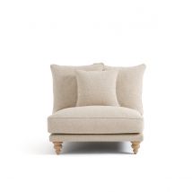 Am.pm Poltrona Bouclé, Lazare Beige Taglie 1 posto