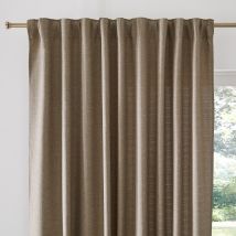 La Redoute Interieurs Tenda In Poliestere Riciclato Con Bordo Arricciato, Select Beige Taglie 220 x 140 cm