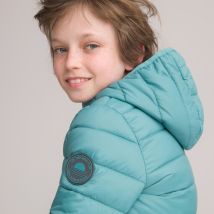 La Redoute Collections Piumino Leggero Con Cappuccio Blu Bambino Taglie 7 anni - 120 cm