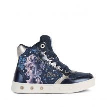 Geox Baskets Alte Con Led Skylin X Frozen Blu Bambina Taglie 34