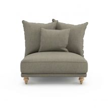 Am.pm Poltrona In Tweed, Lazare Beige Taglie 1 posto