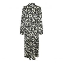 Vero Moda Abito Chemisier Fantasia Nero Donna Taglie XS