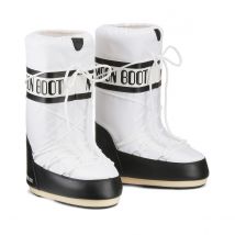 Moon Boot Stivali Icon Nylon Bianco Uomo Taglie 42/44