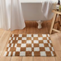 La Redoute Interieurs Tappeto Da Bagno Cotone Cotone 1550 G/m2, Marcus Beige Taglie 50 x 80 cm