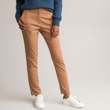 Anne Weyburn Pantaloni Dritti Chino, Sargia Stretch Marrone Donna Taglie 46 (FR) - 50 (IT)