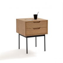 La Redoute Interieurs Comodino 2 Cassetti, Noyeto