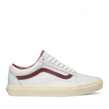 Vans Baskets In Pelle Old Skool Bianco Uomo Taglie 43