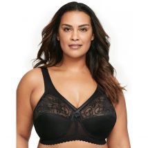 Glamorise Reggiseno Nero Donna Taglie 10 E