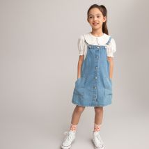 La Redoute Collections Abito Salopette In Denim 3 - 12 Anni Blu Bambina Taglie 3 anni - 94 cm