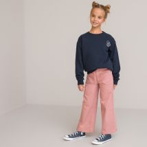 La Redoute Collections Pantaloni Larghi Rosa Bambina Taglie 12 anni - 150 cm
