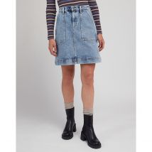 Lee Gonna Corta In Denim Blu Donna Taglie 40/42 (IT) - W27 (US)